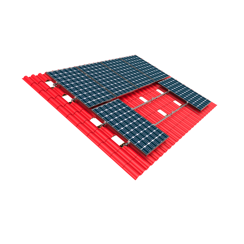 Csempe tető PV rögzítés
