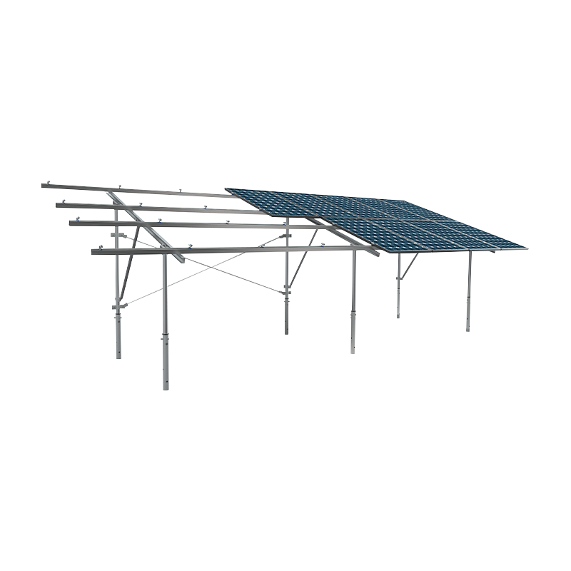 Dupla oszlop PV rögzítés